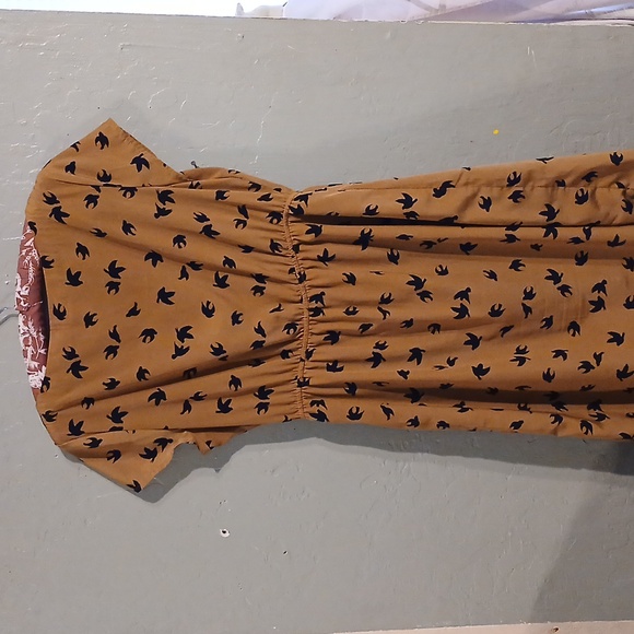 Old Navy woman's bird dress M - Picture 5 of 5
